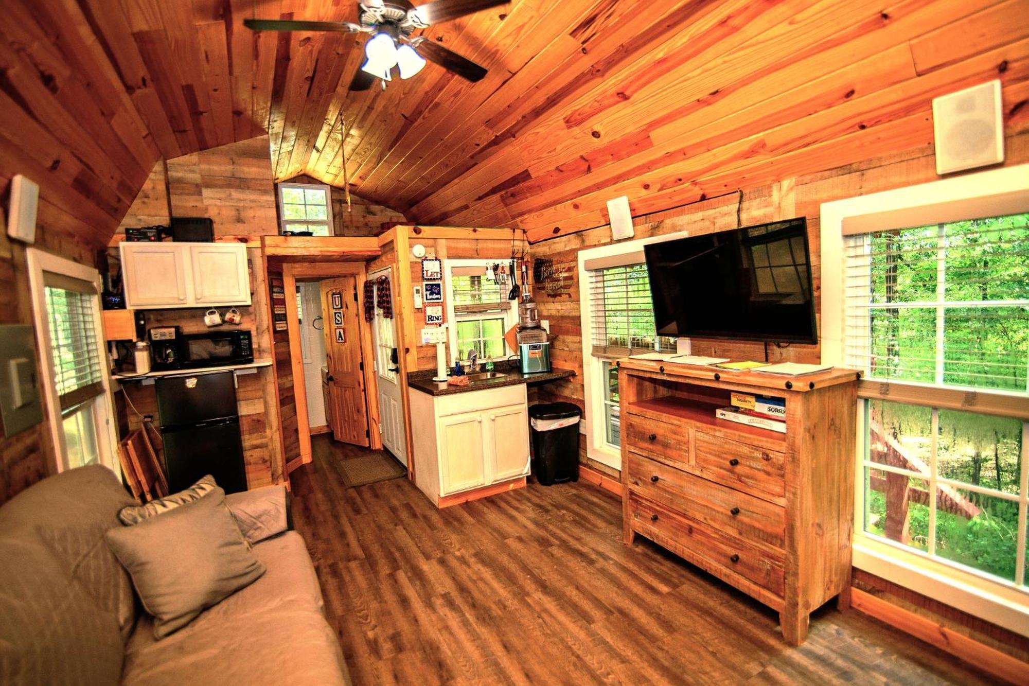 The Americana - Parker Creek Bend Cabins Murfreesboro Exteriér fotografie
