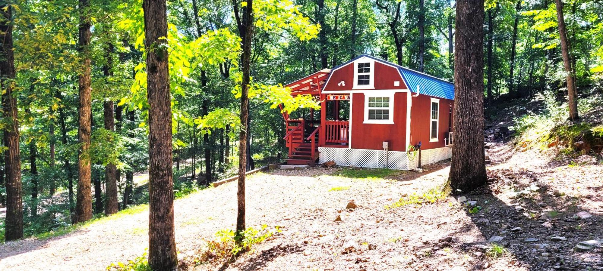 The Americana - Parker Creek Bend Cabins Murfreesboro Exteriér fotografie