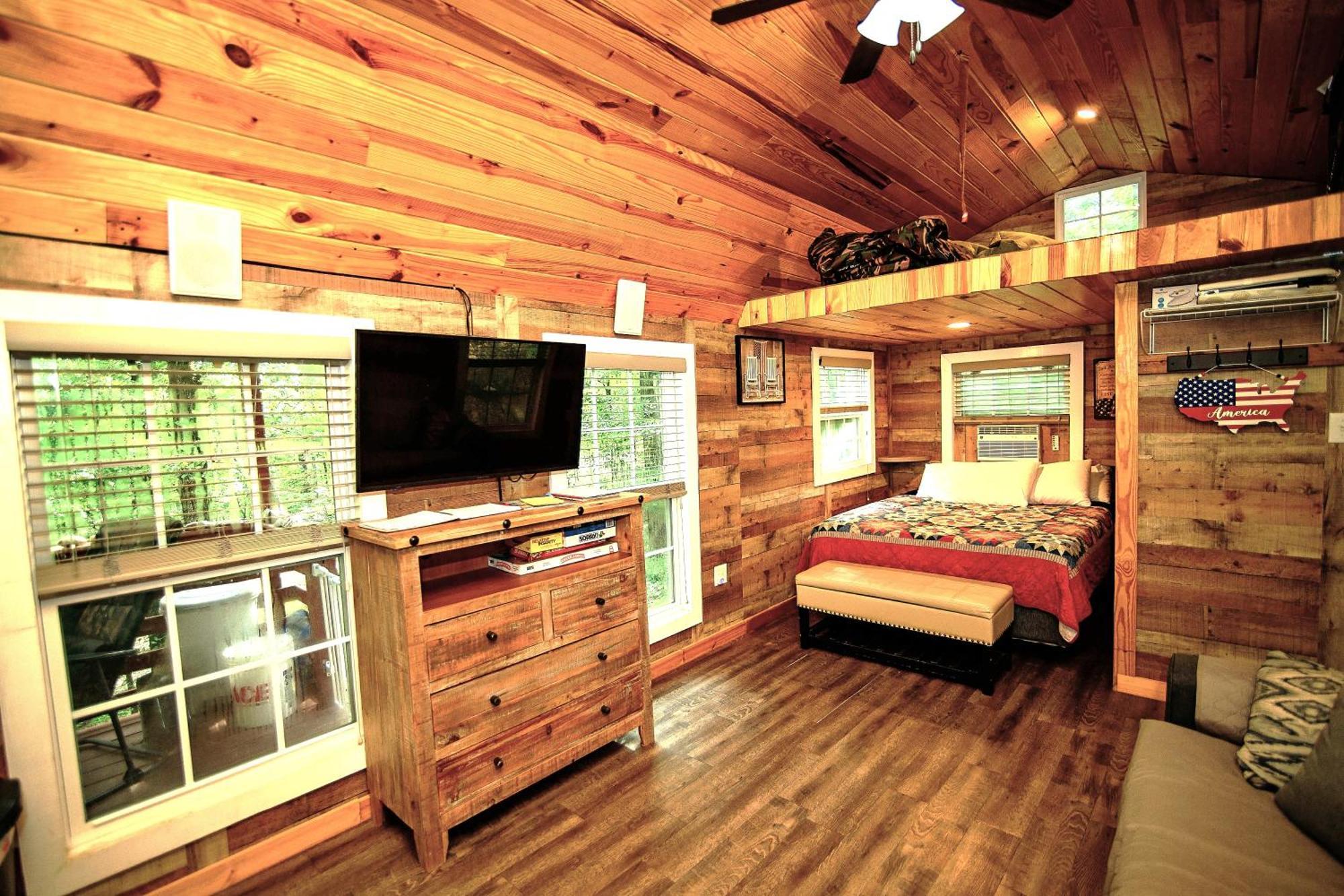 The Americana - Parker Creek Bend Cabins Murfreesboro Exteriér fotografie