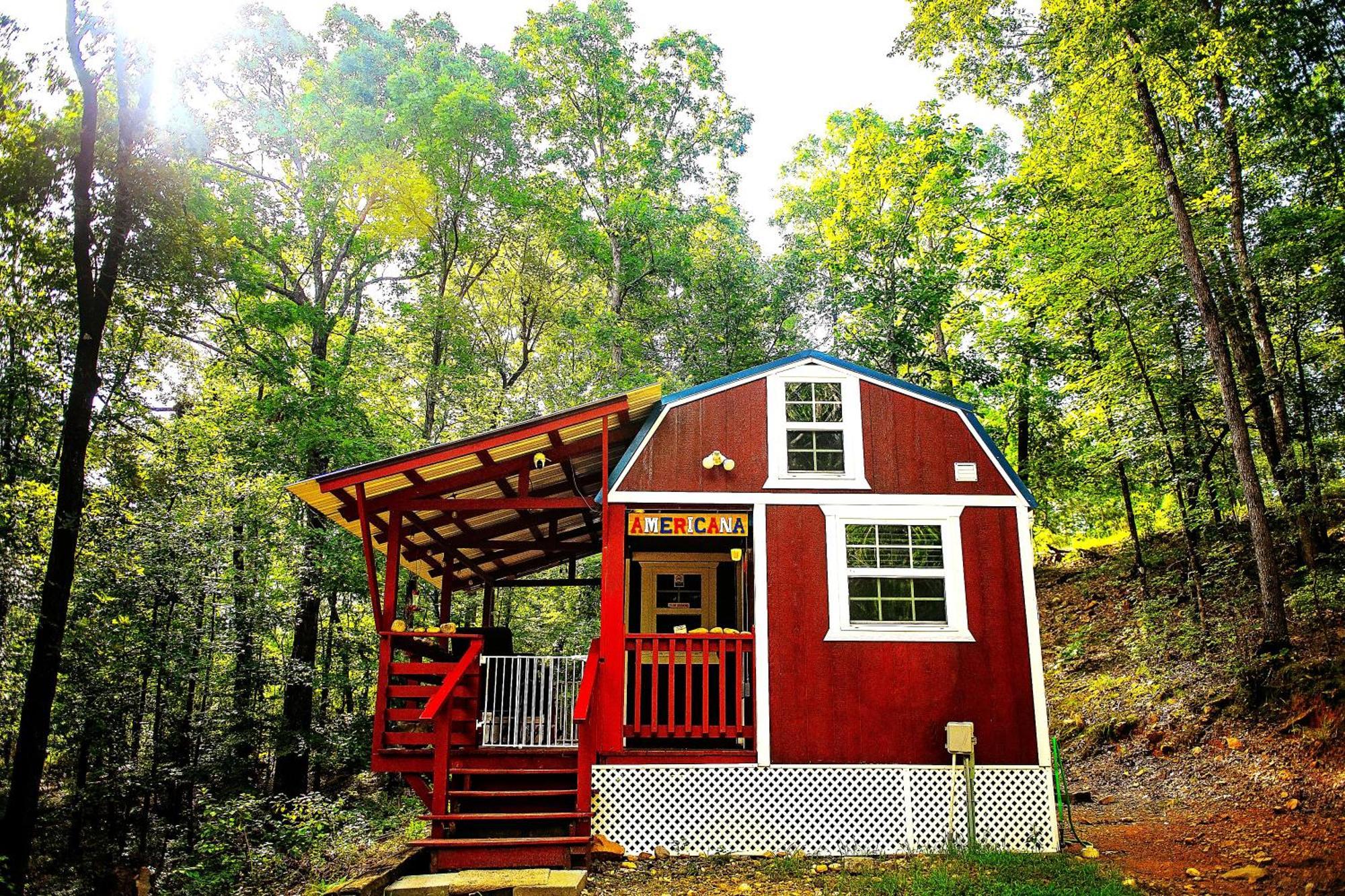 The Americana - Parker Creek Bend Cabins Murfreesboro Exteriér fotografie