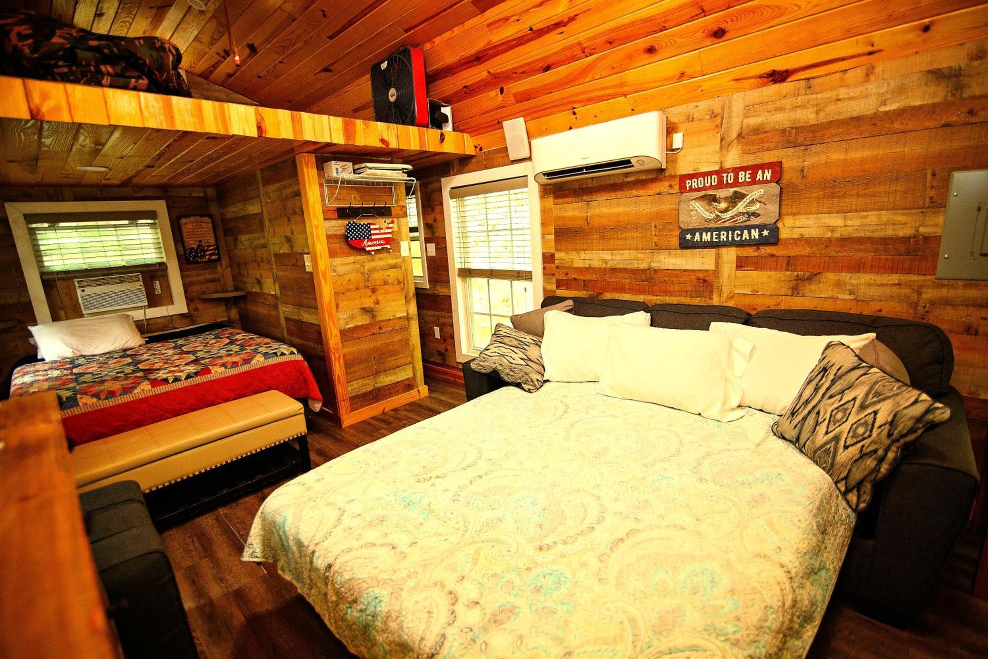 The Americana - Parker Creek Bend Cabins Murfreesboro Exteriér fotografie