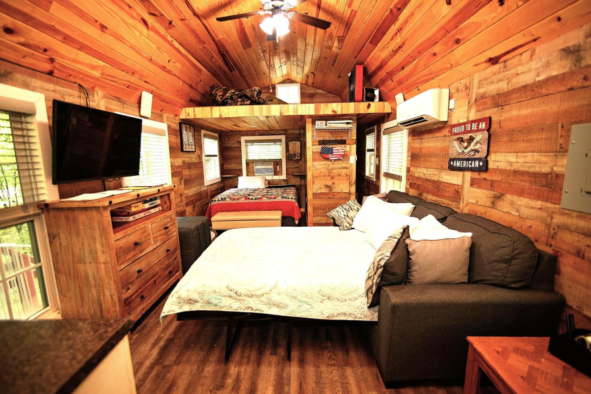 The Americana - Parker Creek Bend Cabins Murfreesboro Exteriér fotografie