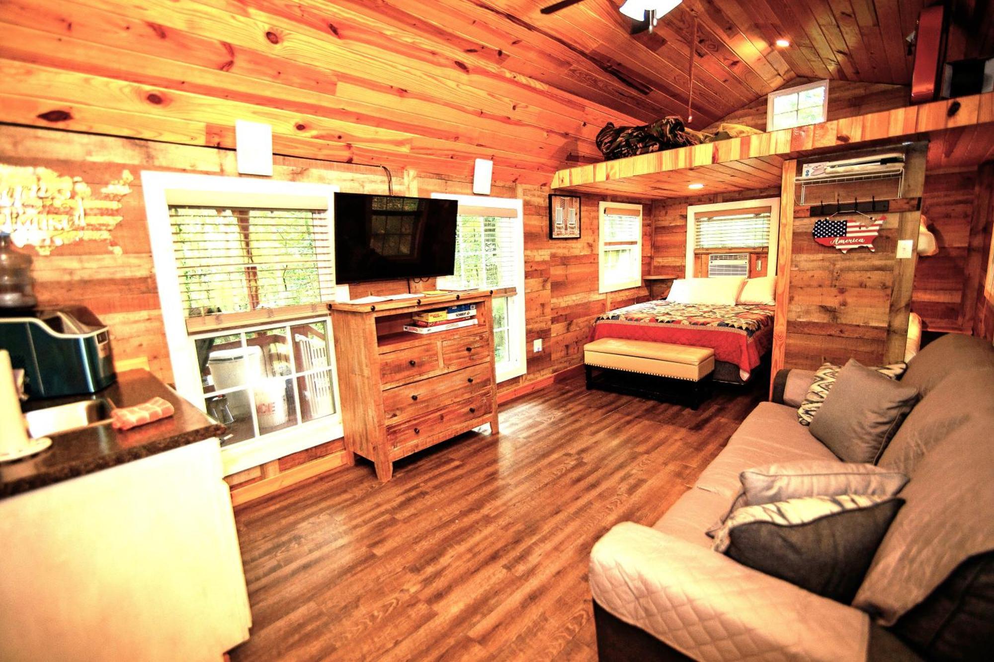 The Americana - Parker Creek Bend Cabins Murfreesboro Exteriér fotografie